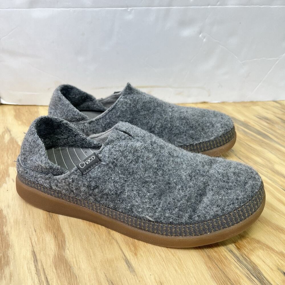 Chaco Revel Womens Slippers Casual Slip On Shoes Comfort Size 7 Gray